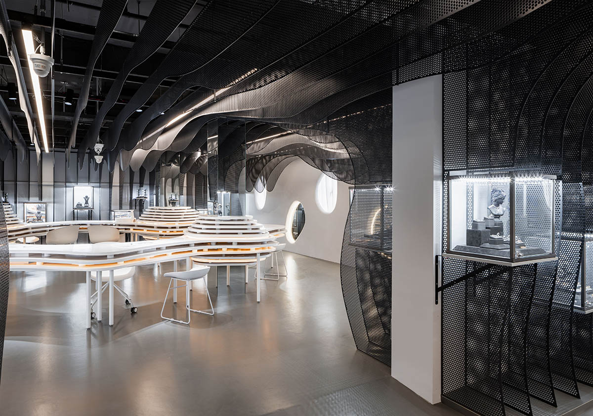 上海梵誓珠寶上生新所店,平介設計,上海珠寶店設計,零售店設計,平介設計作品,上海體驗店設計,項目投稿